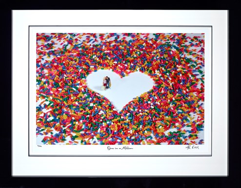 One In A Million by Mr Kuu - Framed Limited Edition on Paper